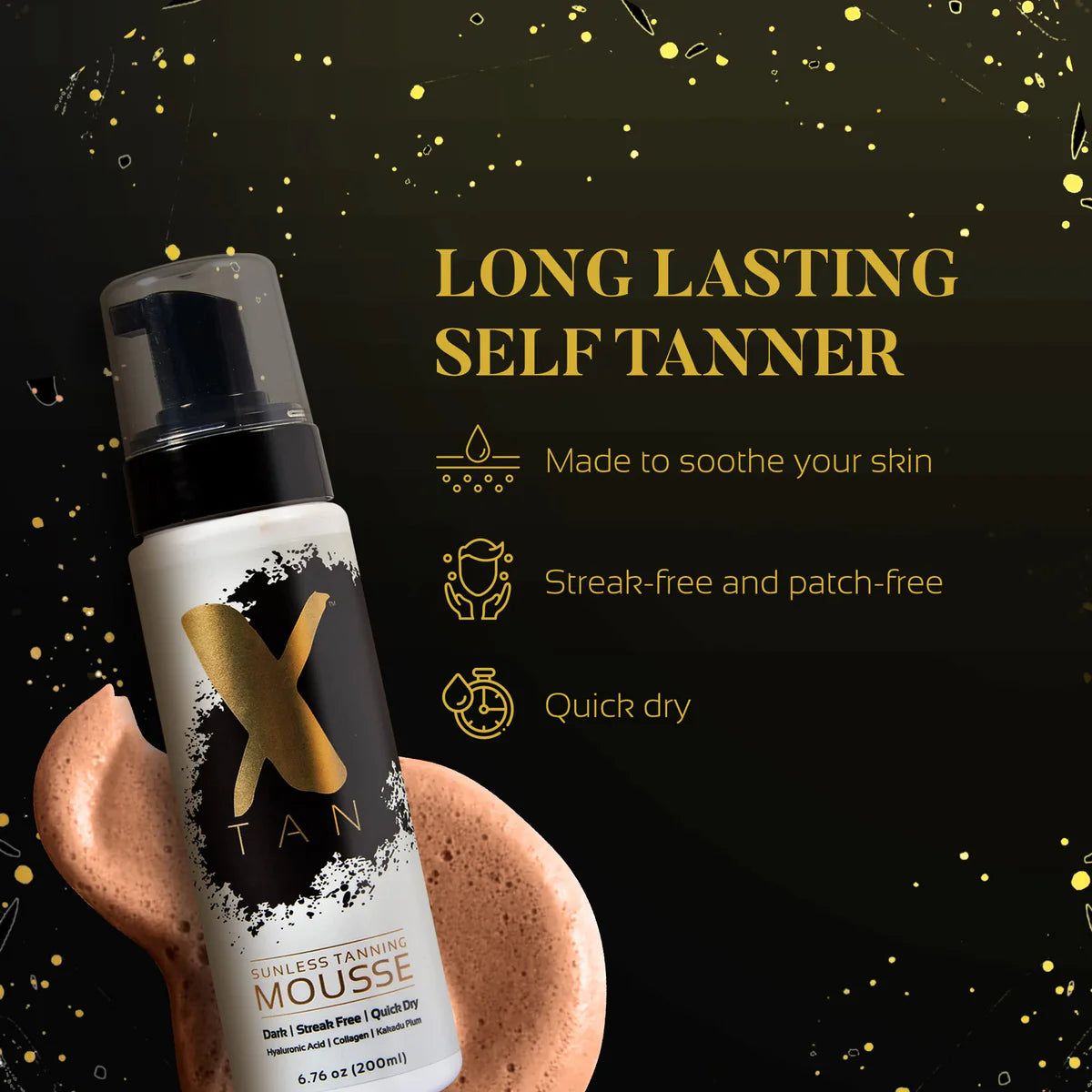 XTan Sunless Tanning Mousse