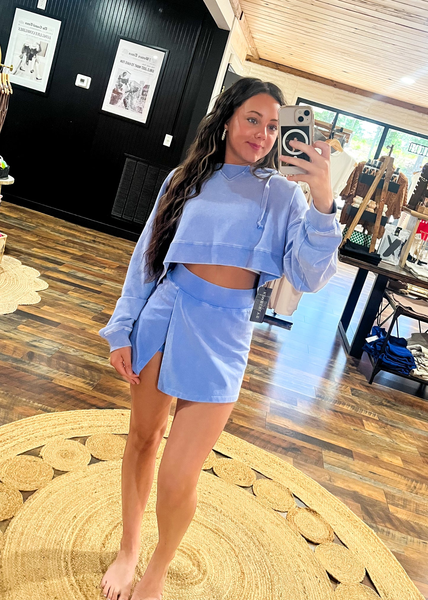 Make A Move Mineral Wash Skort