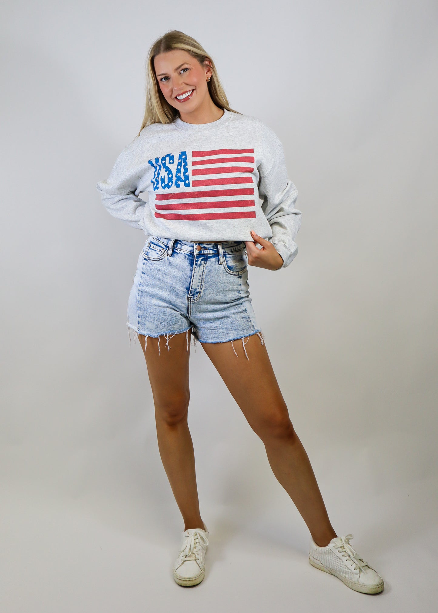 USA Stars + Stripes Sweatshirt