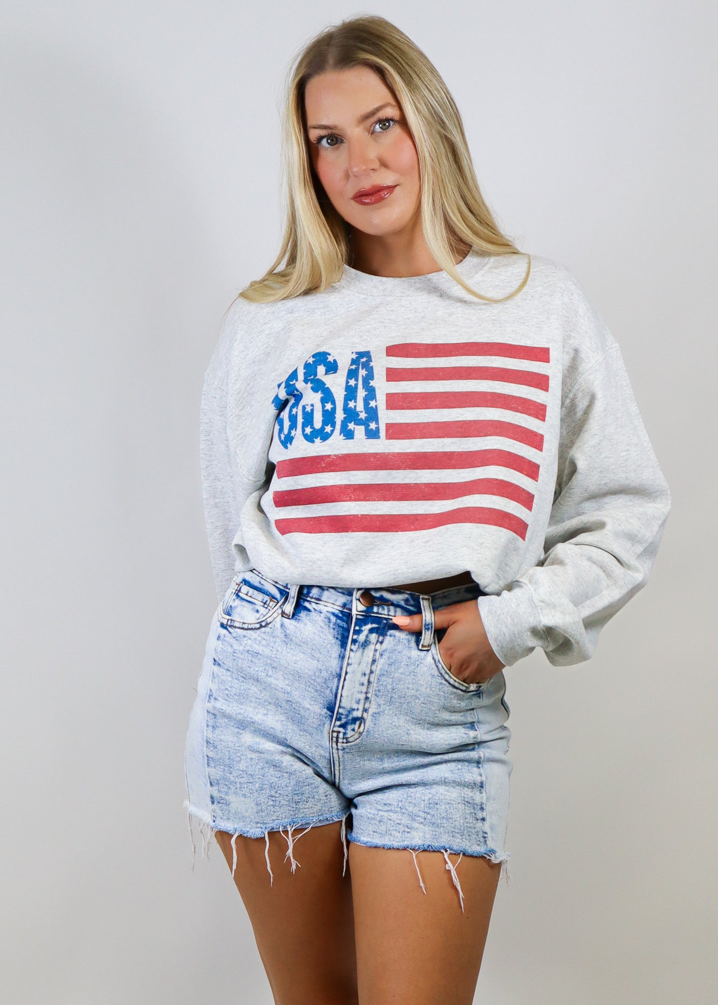 USA Stars + Stripes Sweatshirt