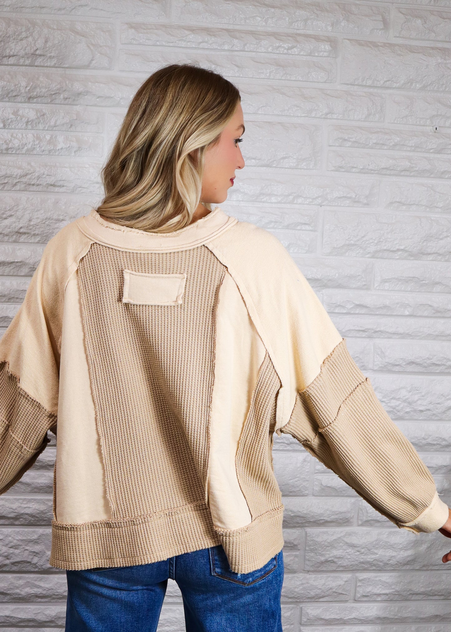 Savena Notch Neck Top
