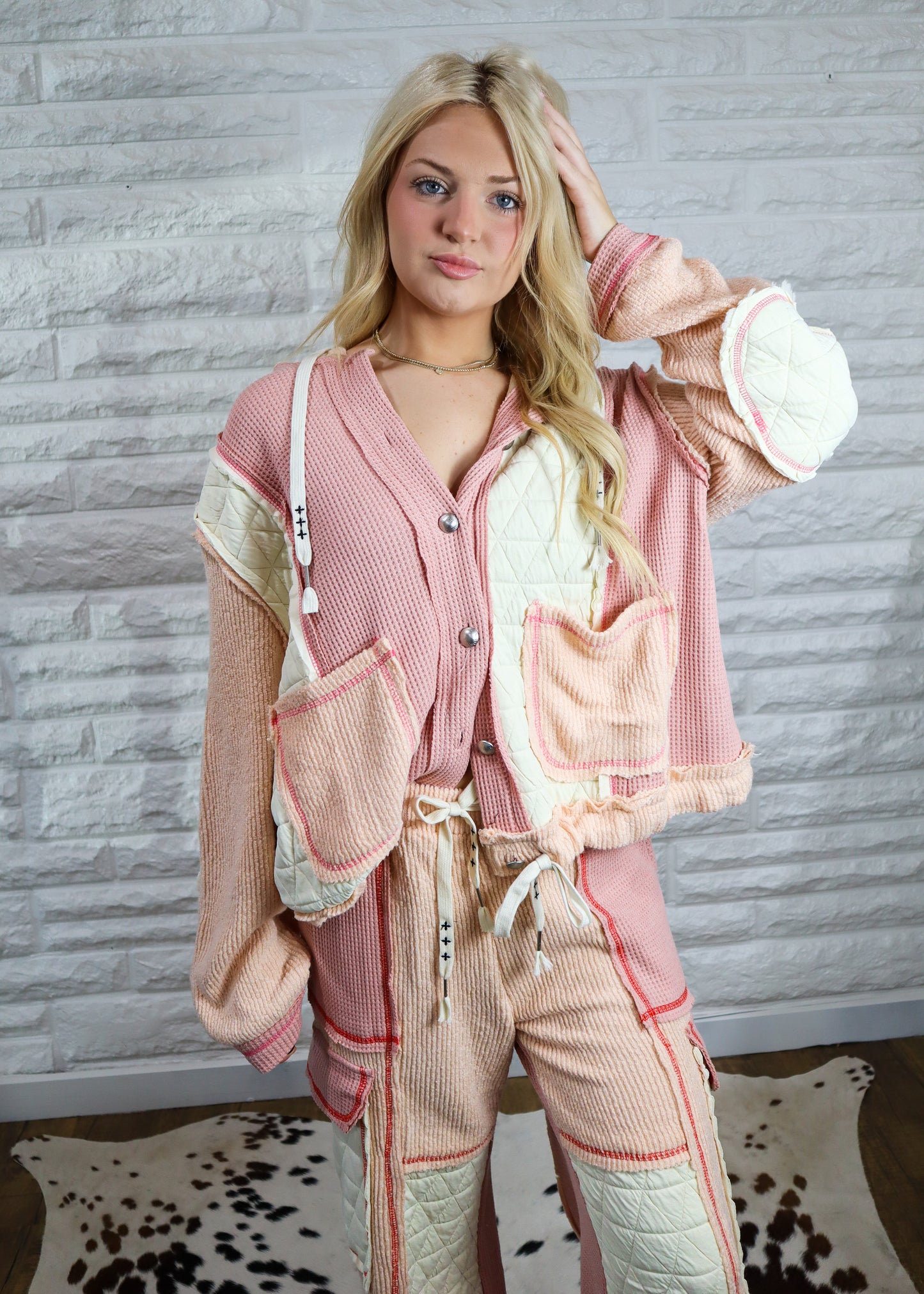 Just Relax Cargo Pants - Pink