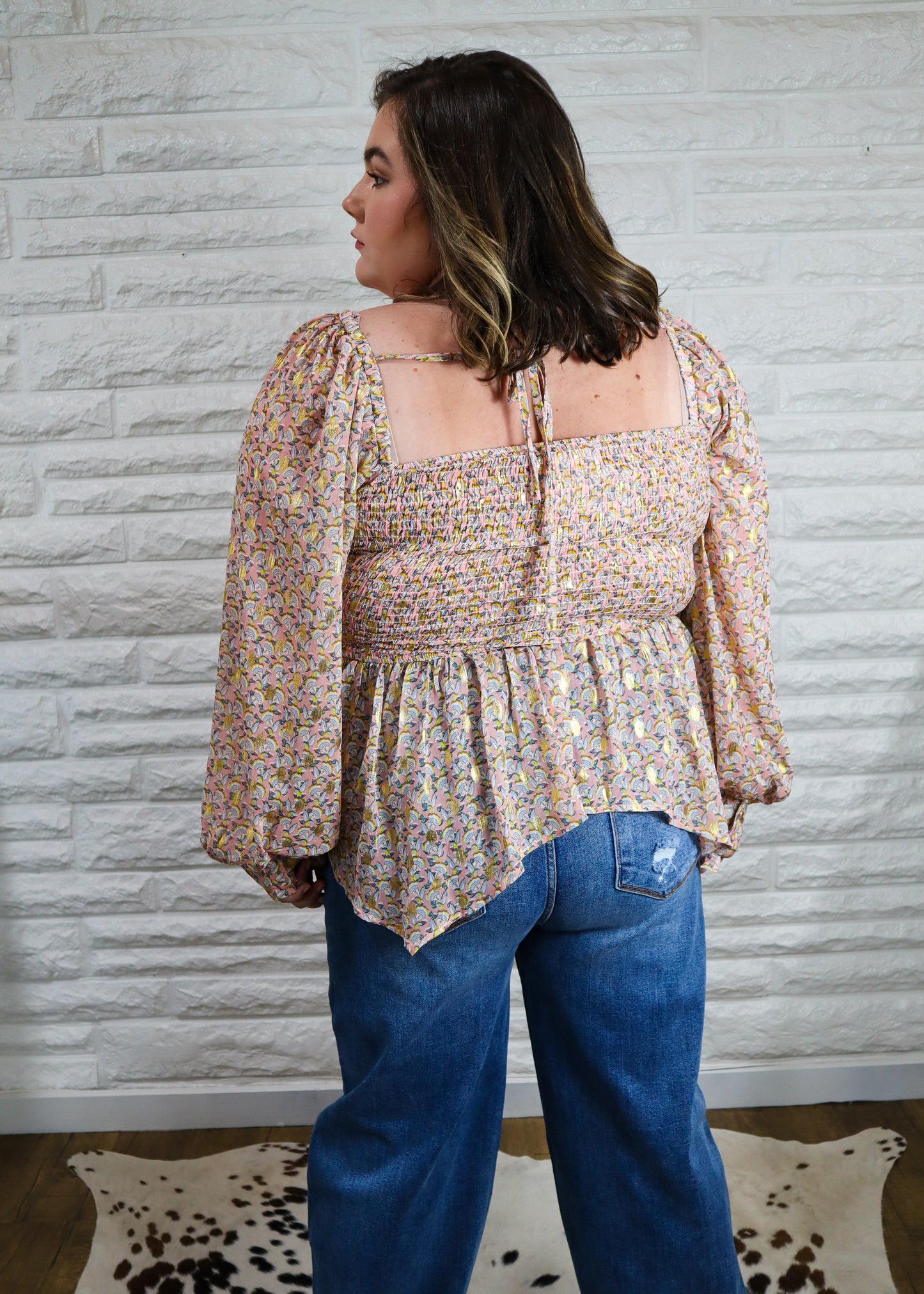 All The Feels Floral Blouse