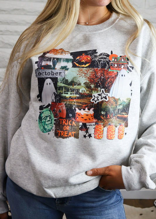 Vintage Halloween Sweatshirt