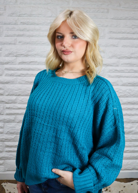 Winslet Side Slit Sweater