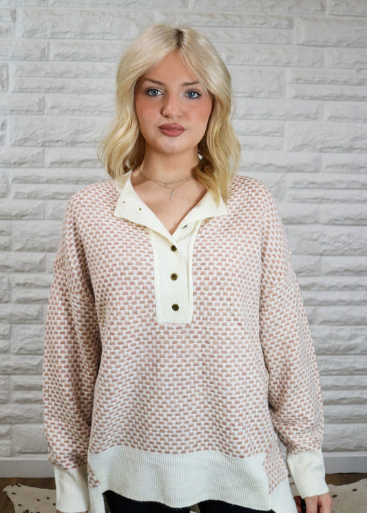 Dahlia Henley Sweater