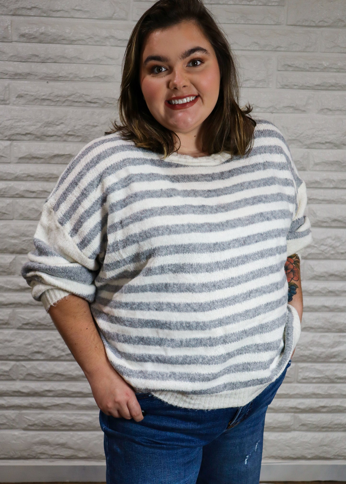 Kimmie Striped Sweater