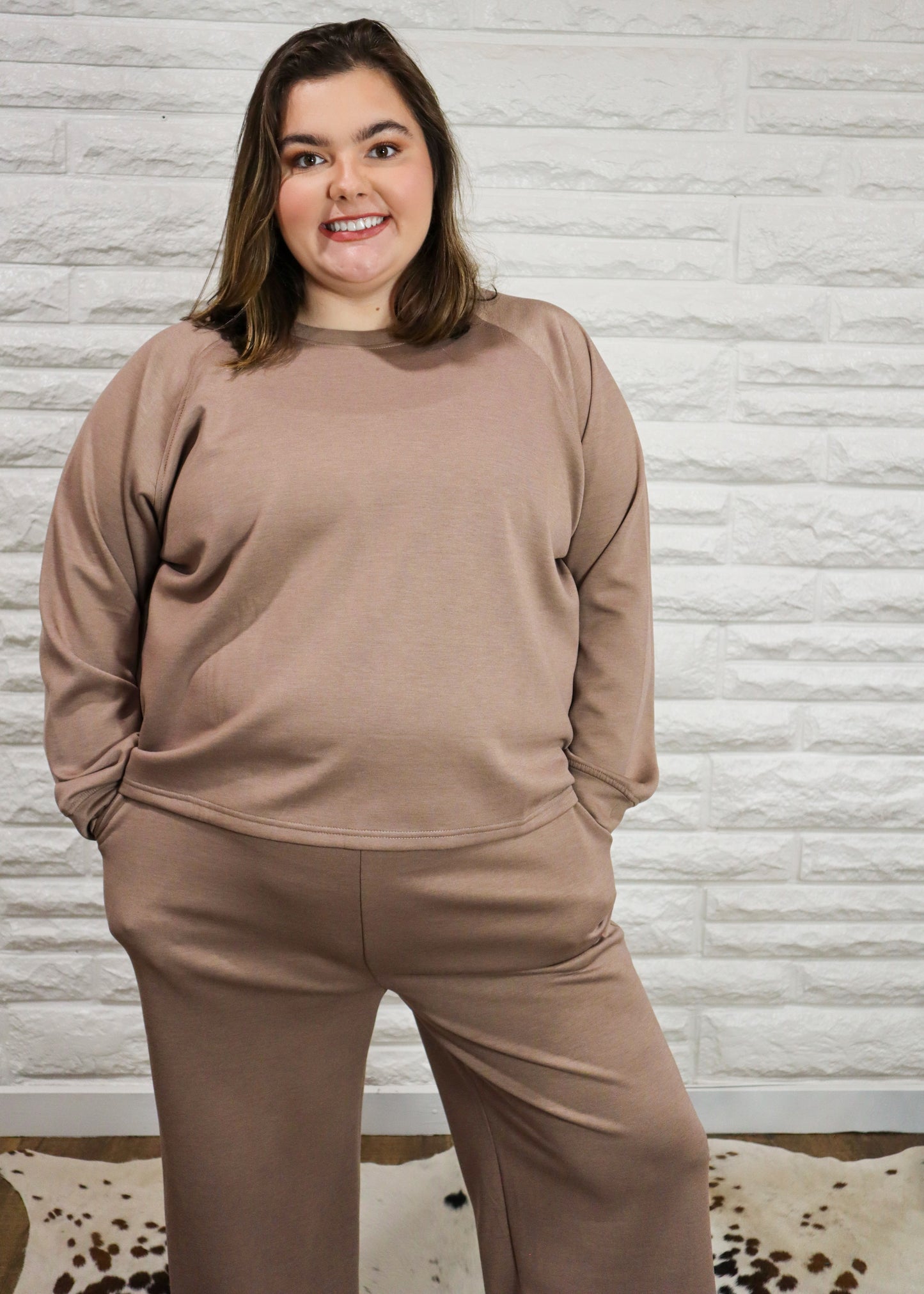 Cozy & Caffeinated Lounge Set - Cocoa