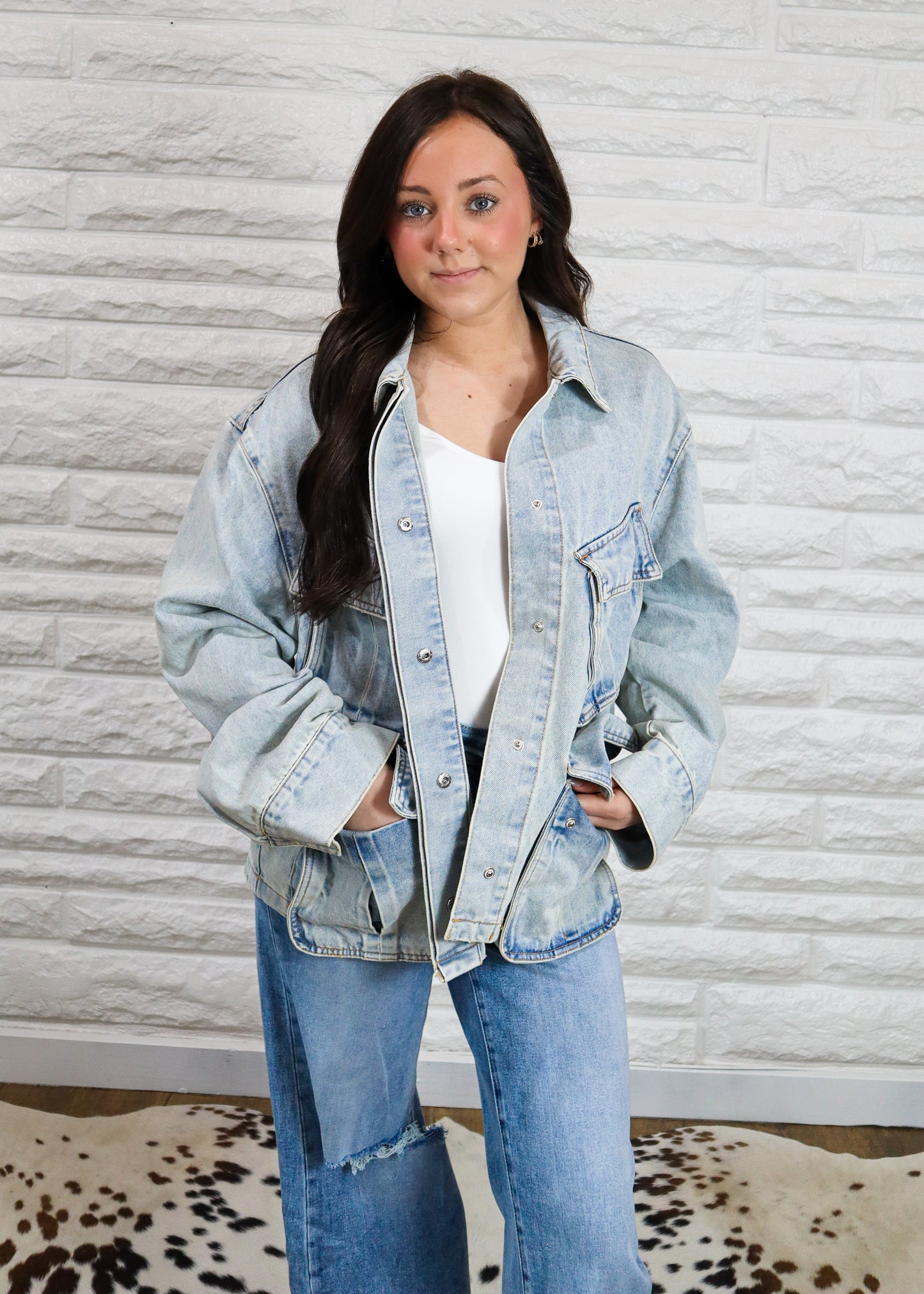 Putnam Denim Cargo Jacket