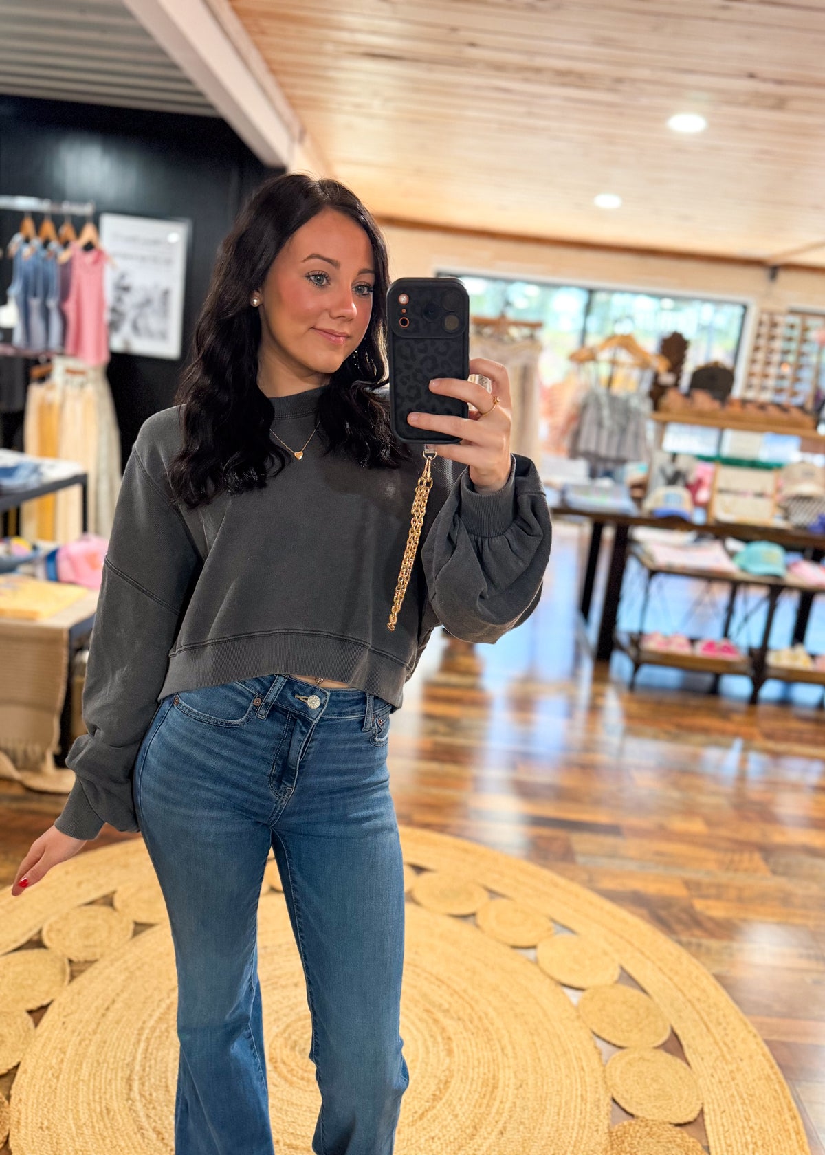 Remi Sweatshirt - Charcoal