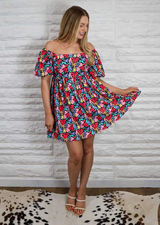 Tatum Floral Print Dress