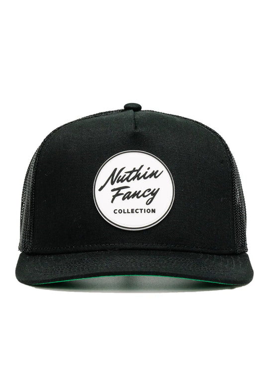 Pioneer Jane Trucker Hat - Black & White