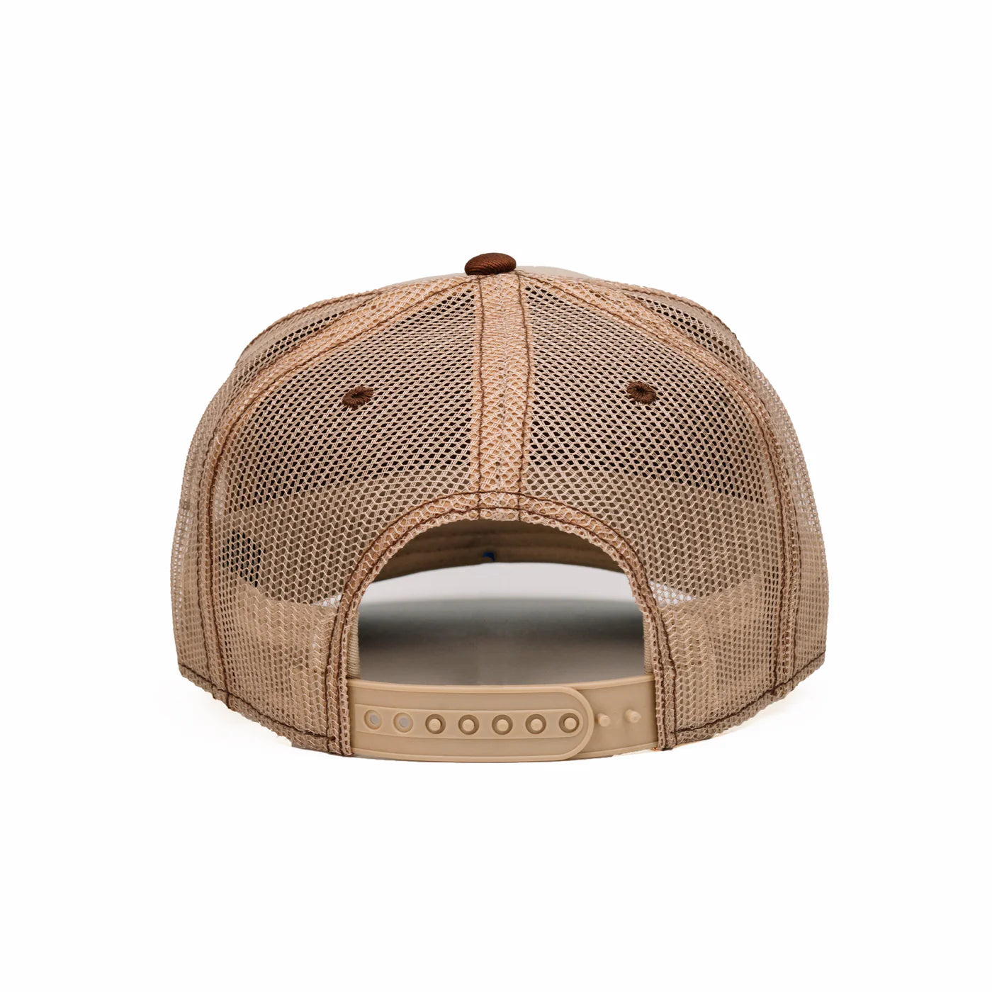 Pioneer Linden Trucker Hat -Tan & Brown