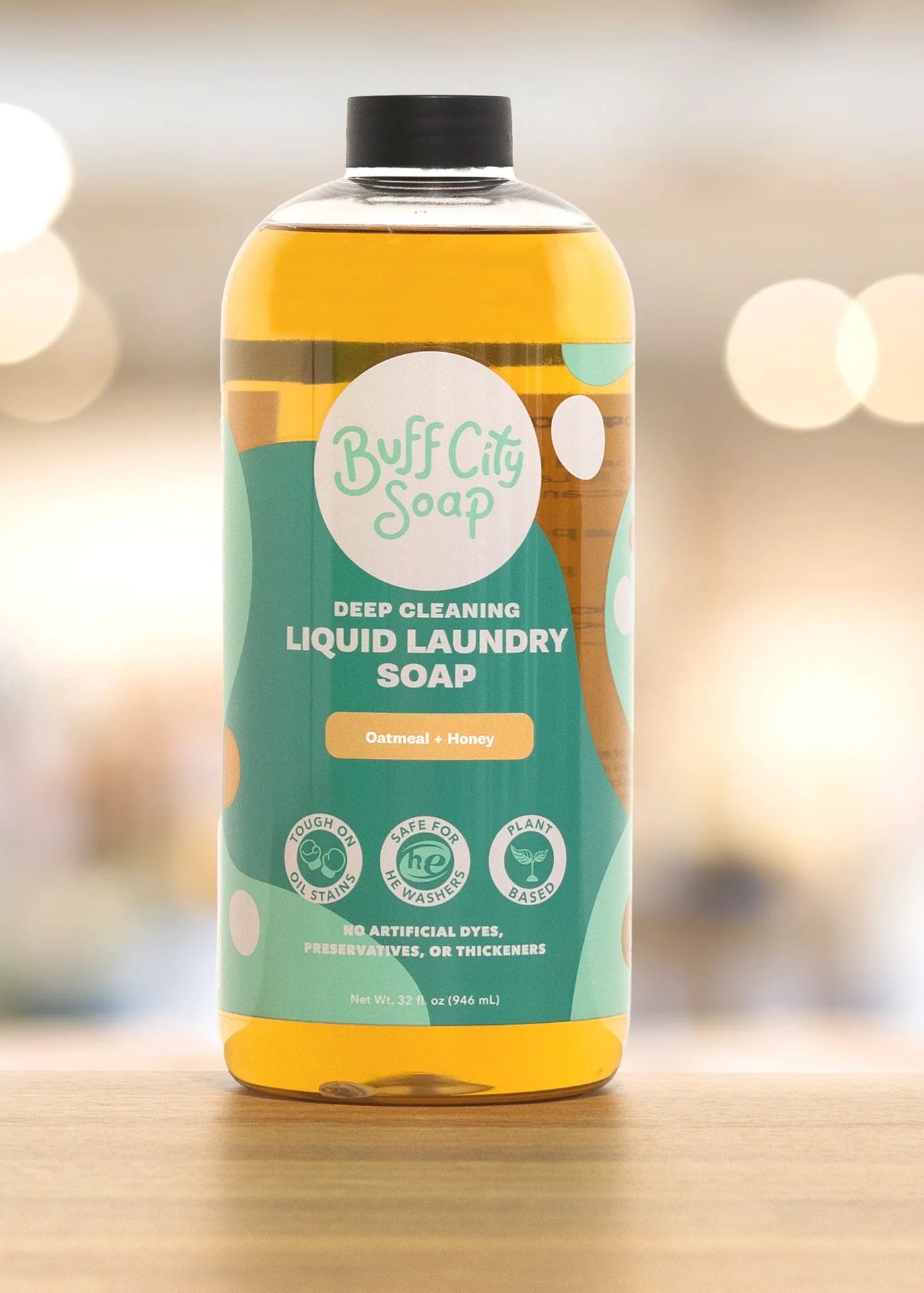 Oatmeal + Honey Liquid Laundry Soap