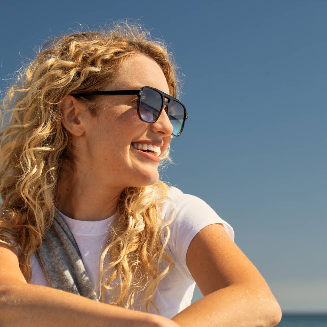 BP19925 - Pedro - Onyx/Tortoise Fade / Grey Polarized Lens