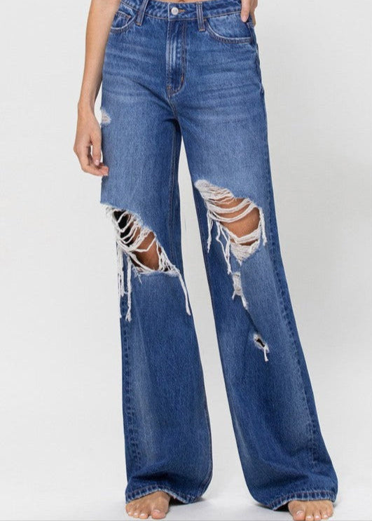 Lindsey 90's Vintage Loose Jeans