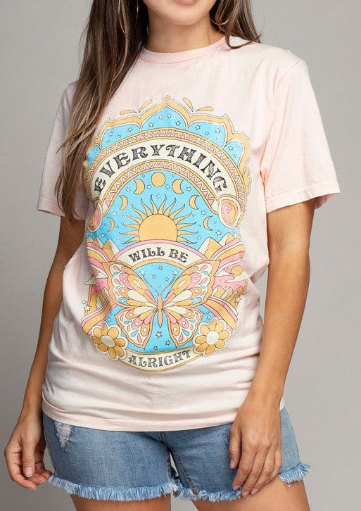 Everything Will Be Alright Graphic Top