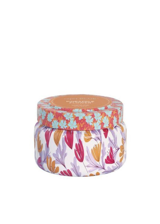 Pineapple Flower, 8.5oz Travel Tin