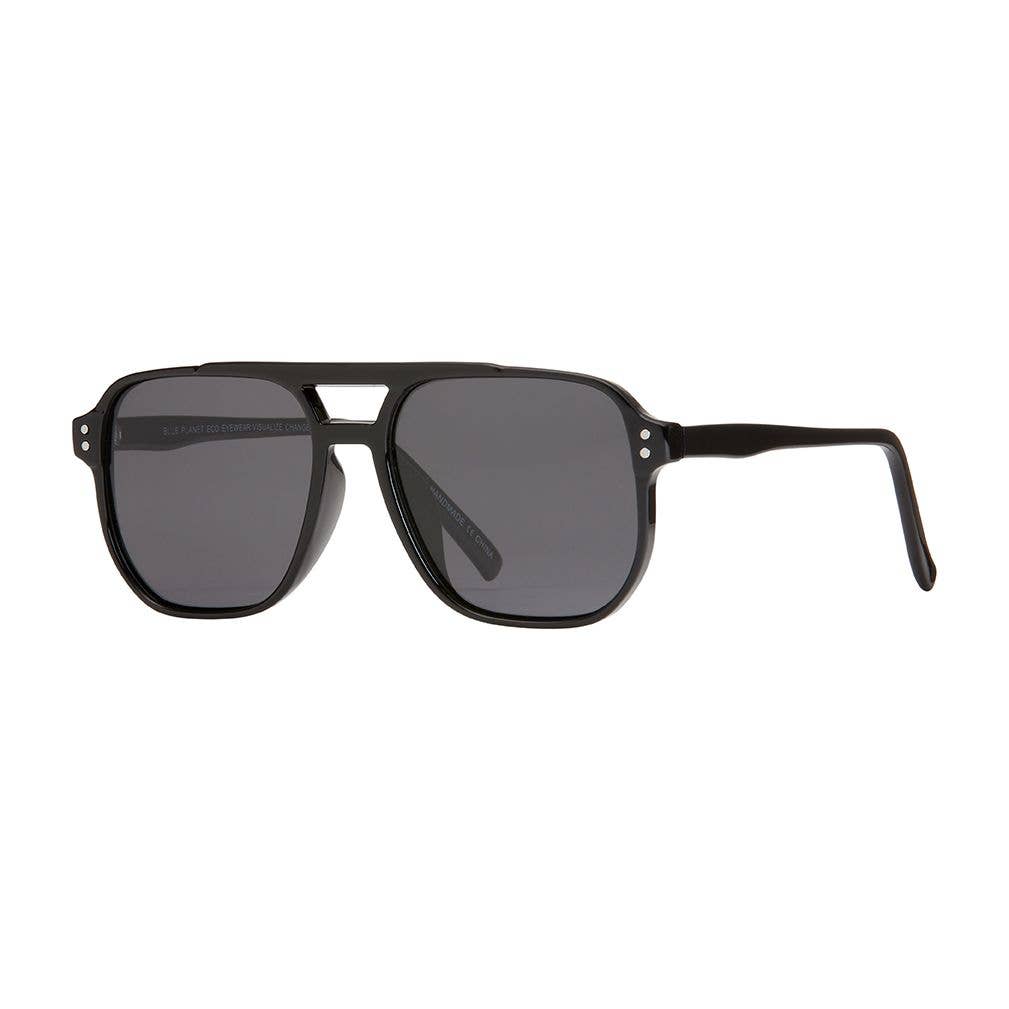 Pedro - Onyx / Smoke Polarized Lens