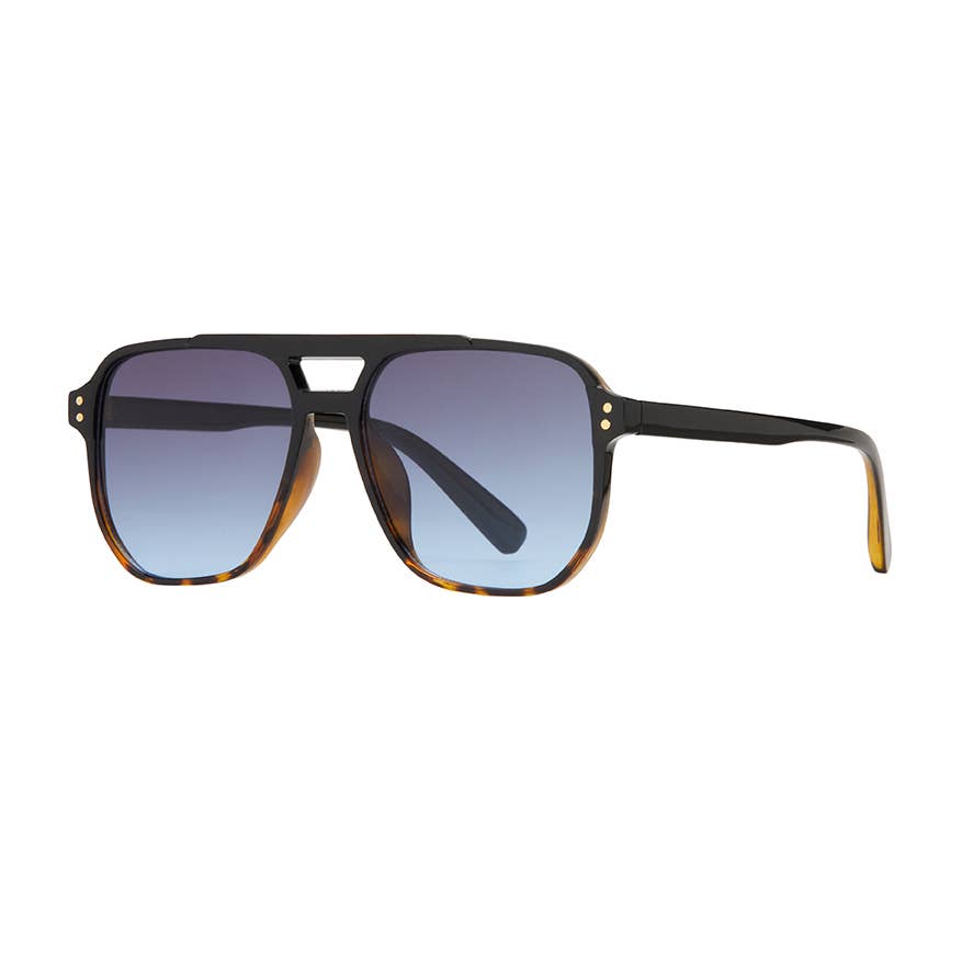 BP19925 - Pedro - Onyx/Tortoise Fade / Grey Polarized Lens