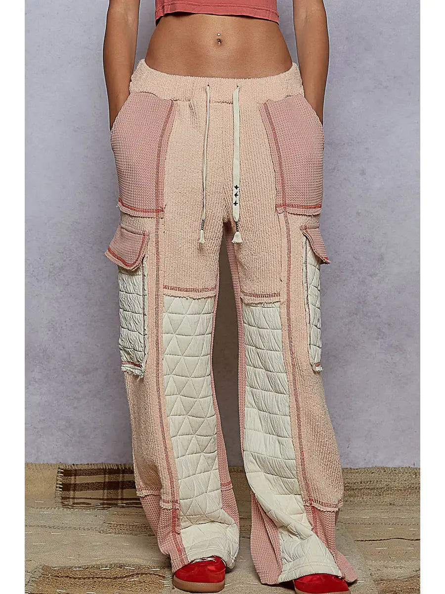 Just Relax Cargo Pants - Pink