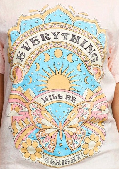 Everything Will Be Alright Graphic Top