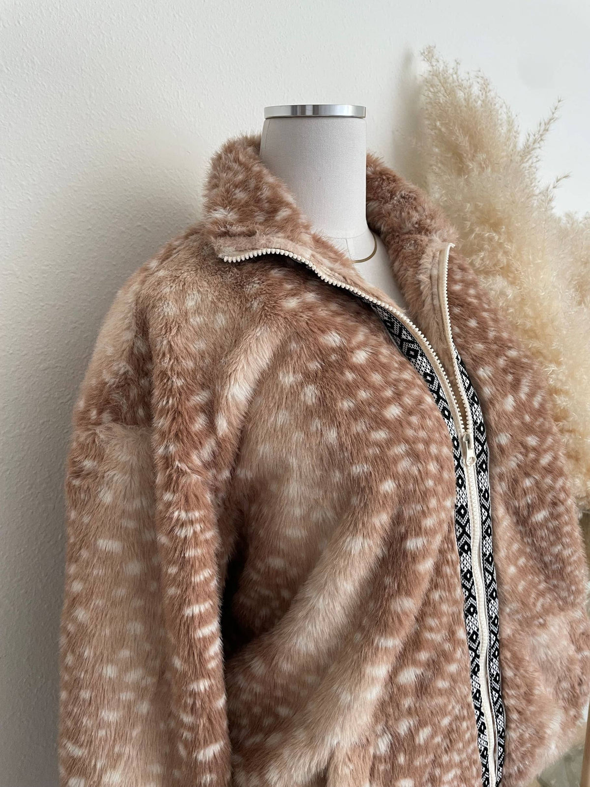 Fawn Faux Fur Jacket